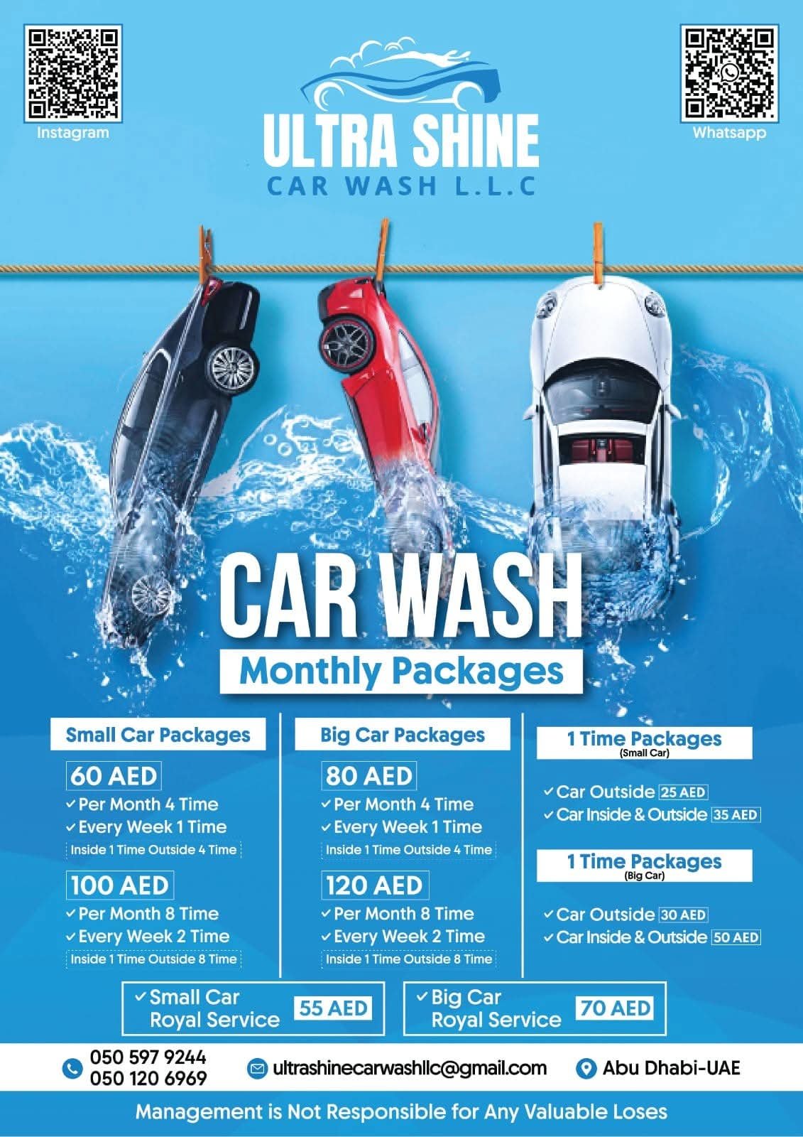 Ultra Shine Car Wash Service