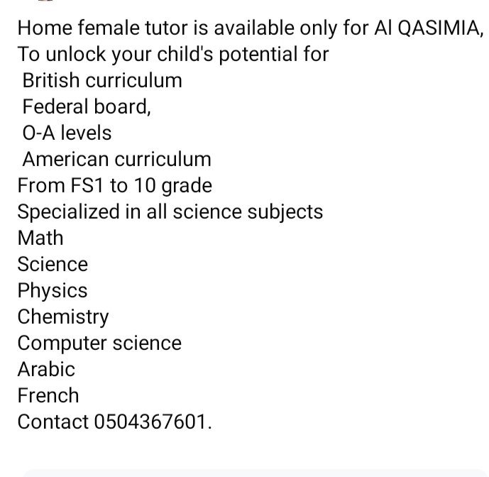 Home Tutor